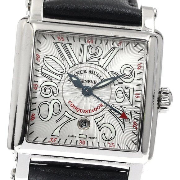 FRANCK MULLER Conquistador Date Silver Dial Automatic Ladies Watch - Picture 1 of 6